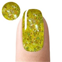 BEAUTIFUL NAILS Mylar - electric yellow 